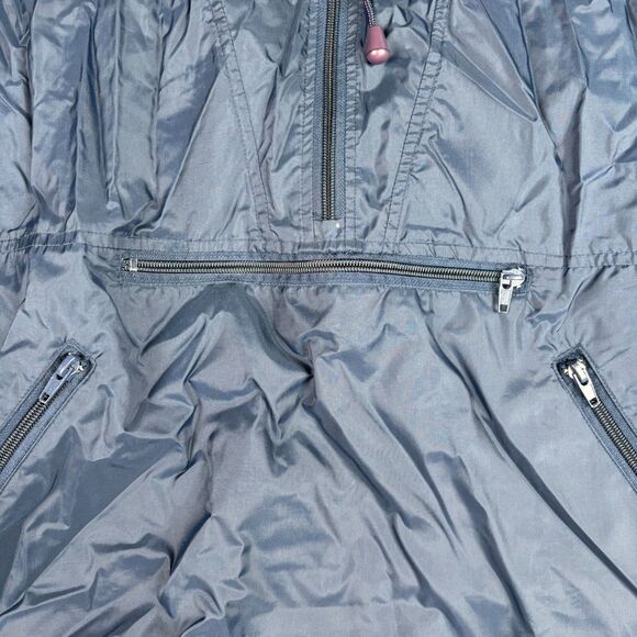 Vtg Authentic County Seat Jeanswear Hooded Windbreaker Jacket USA 80’s 90’s Med - Picture 6 of 10